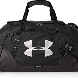 Under Armour Storm Undeniable II Duffle, Medium, Black/Black/White